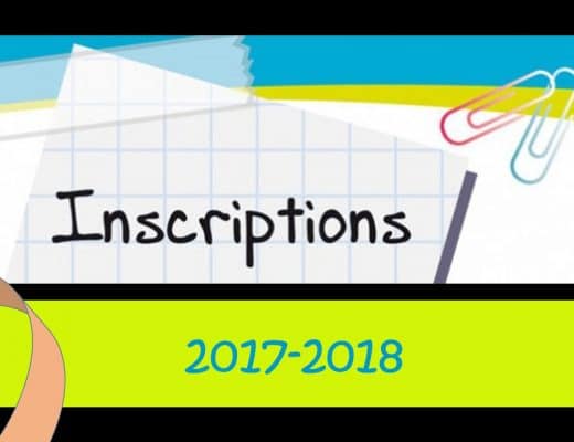 Inscriptions aux cours de français 2017-2018