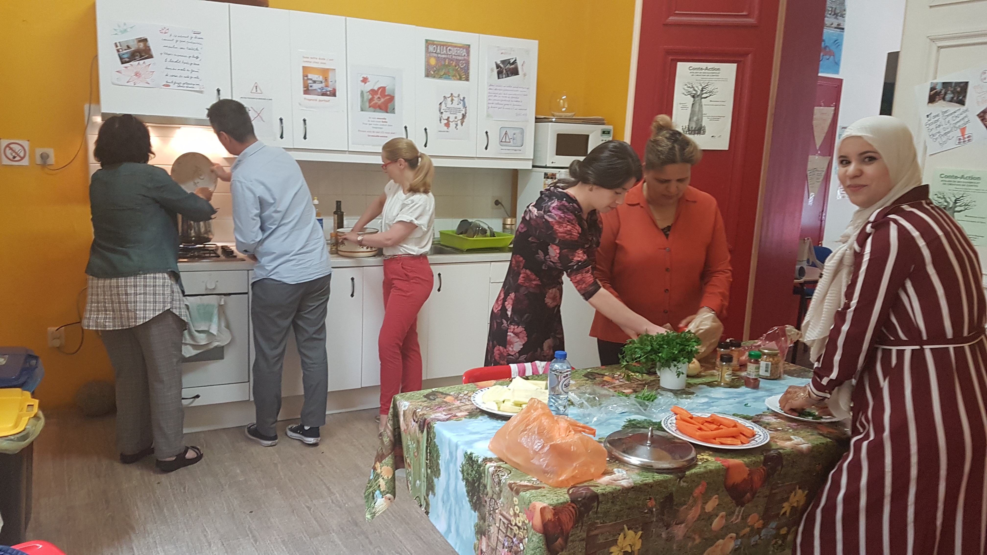 Atelier cuisine au CSB